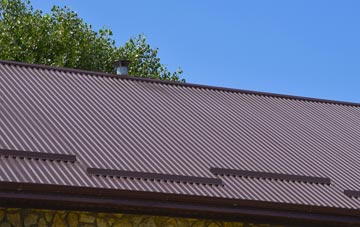 typical St Nicolas Park corrugated roof uses